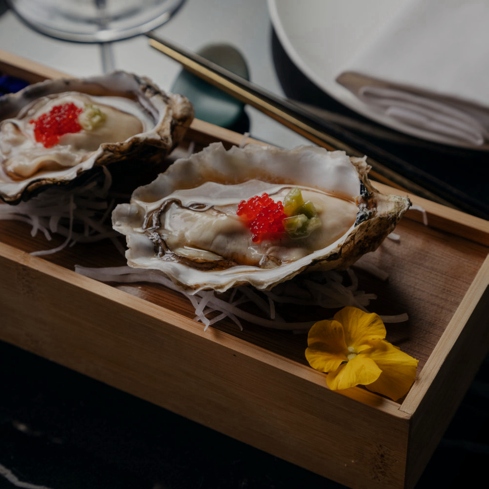 oysters plate